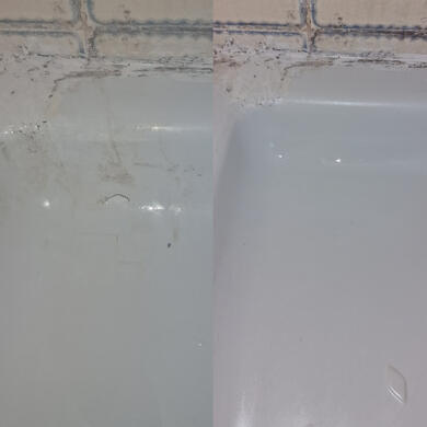 shower tray crack repair service completed in Gloucester