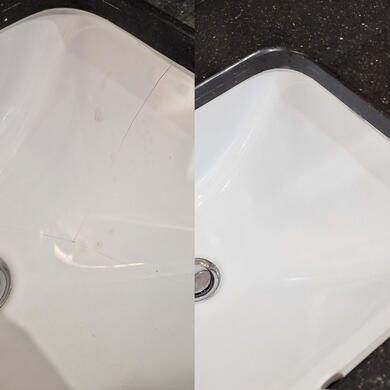 ceramic sink crack repair service completed in Gloucester ceramic sink crack repair service completed in Gloucester