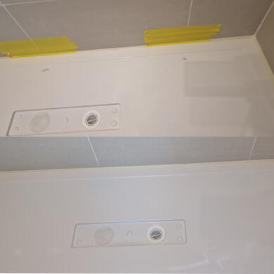shower tray crack repair service completed in Gloucester