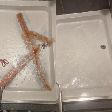 shower tray crack repair service completed in Gloucester