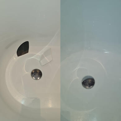 ceramic sink crack repair service completed in Gloucester