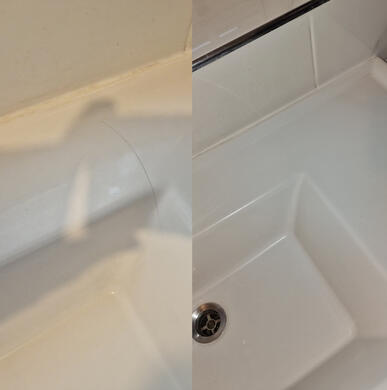 ceramic sink crack repair service completed in Gloucester