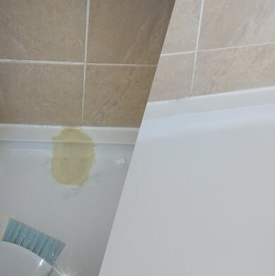 shower tray crack repair service completed in Gloucester